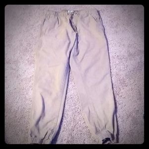 Boys Old Navy Khaki Joggers